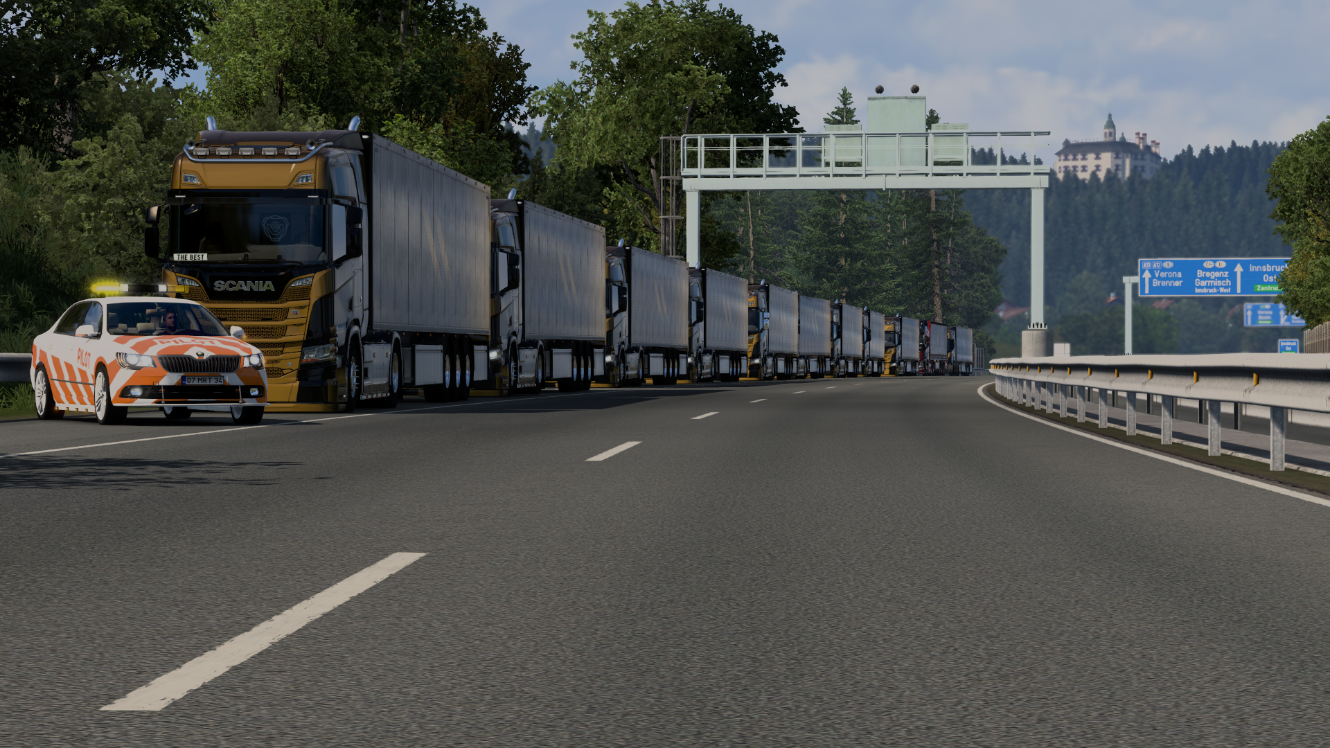Road convoy