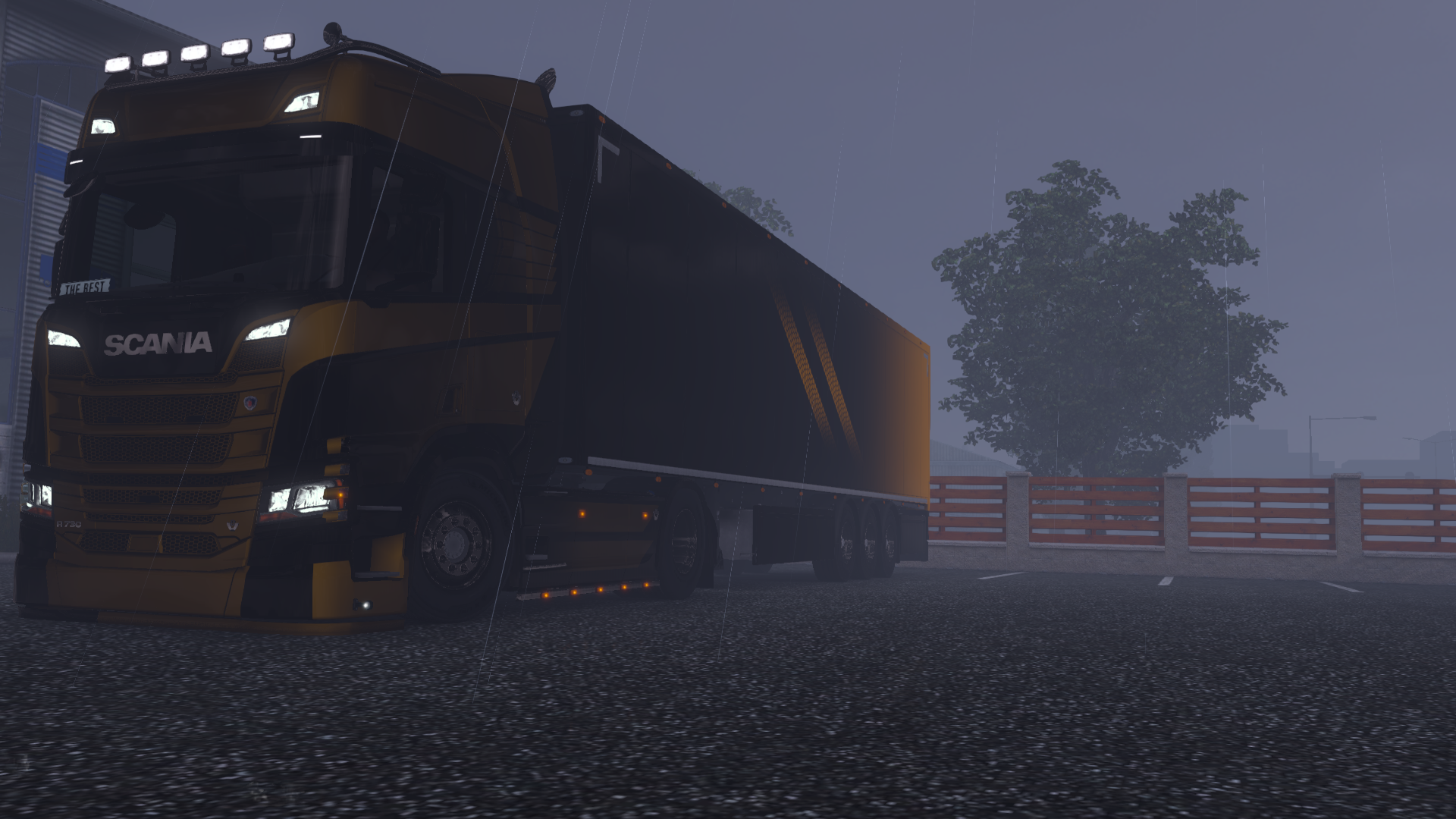 Rain truck